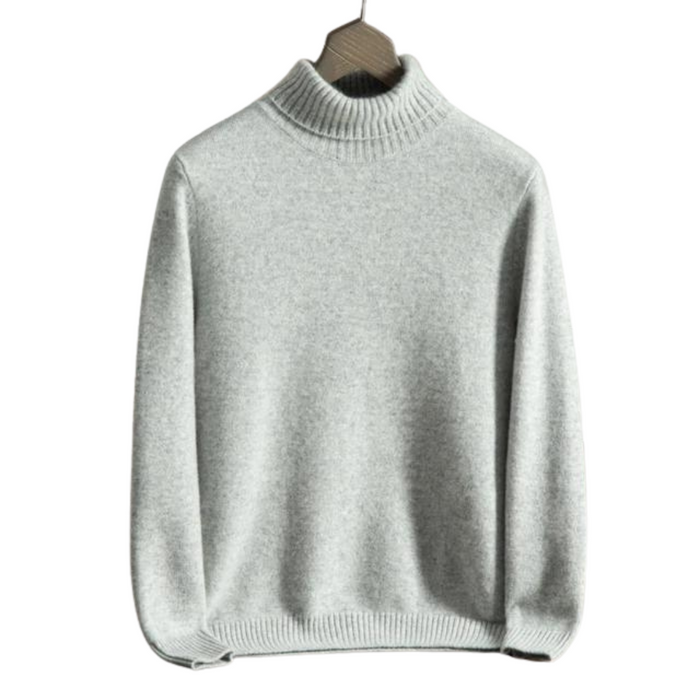 Fine Knit 100% Cashmere Turtleneck