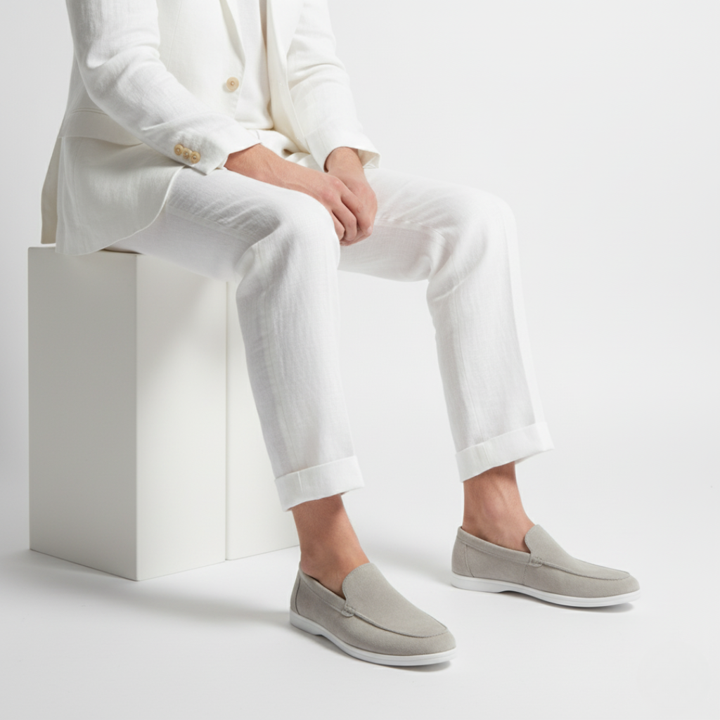Classic Suede Loafers