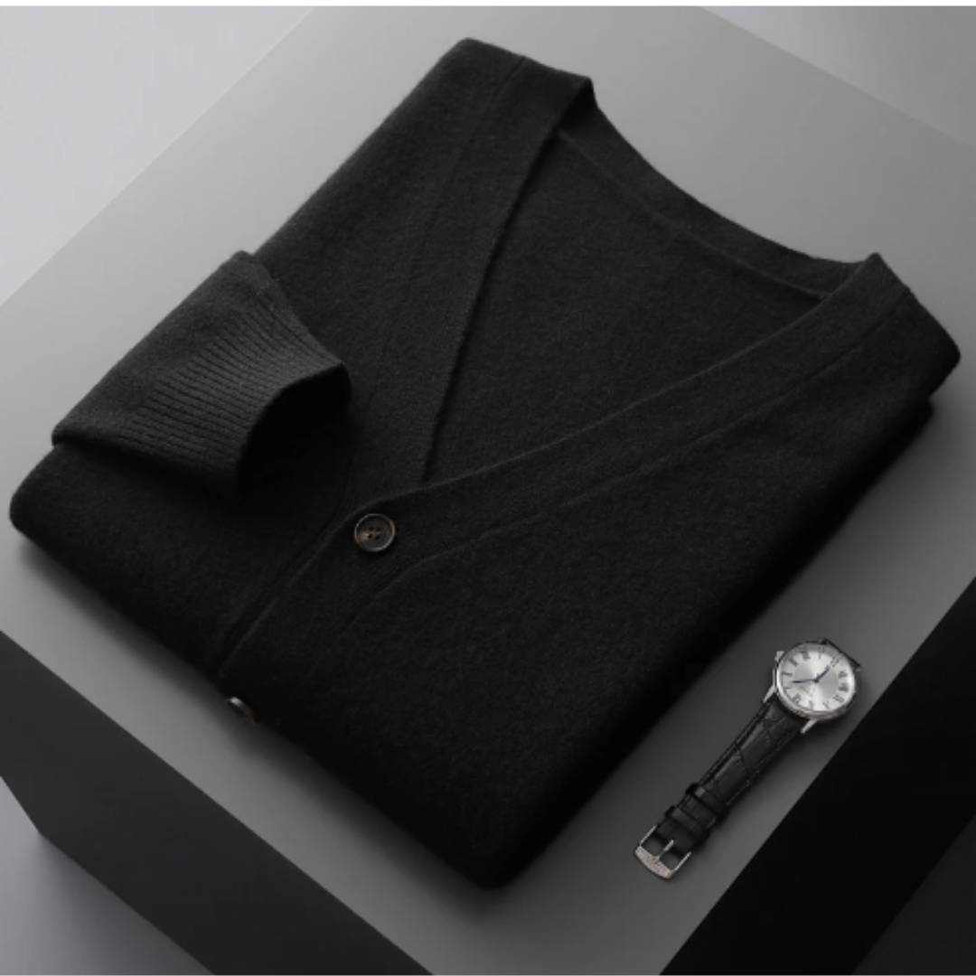 Men's V-Neck Cardigan