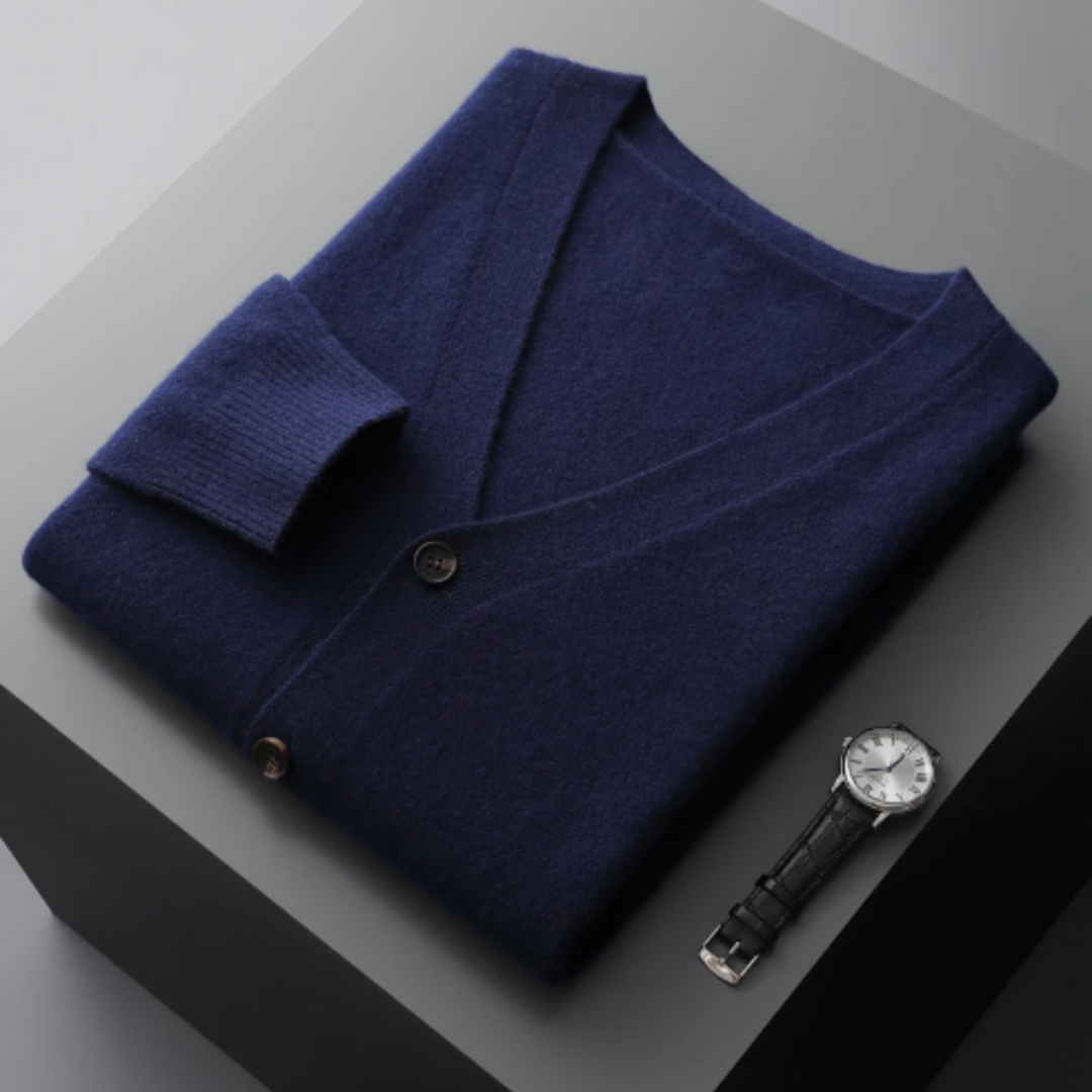Men's V-Neck Cardigan