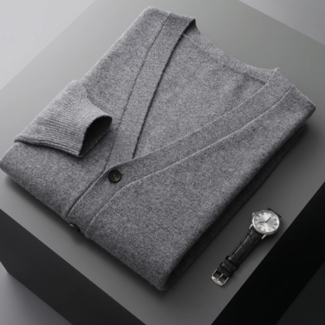 Men's V-Neck Cardigan