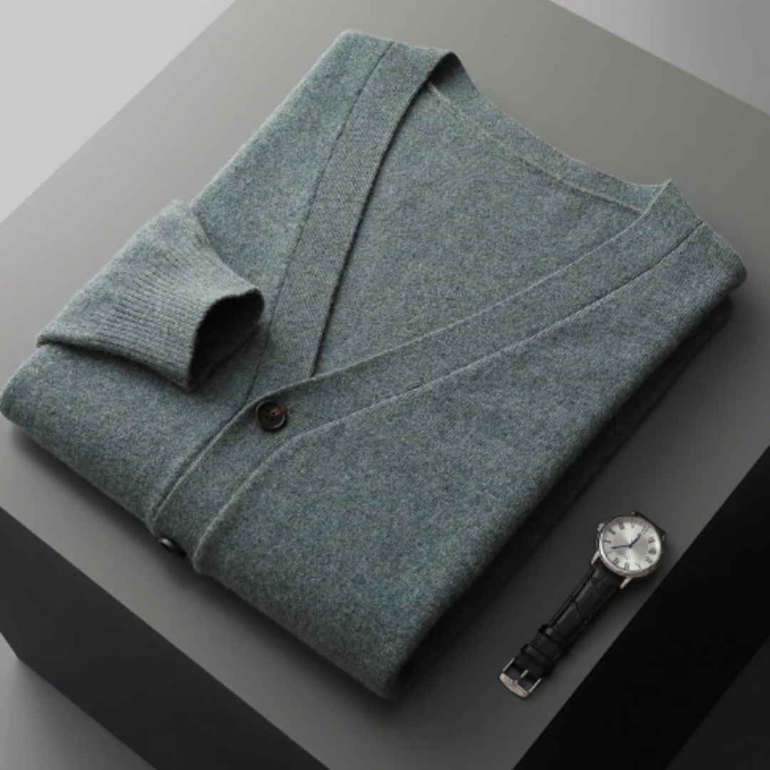 Men's V-Neck Cardigan
