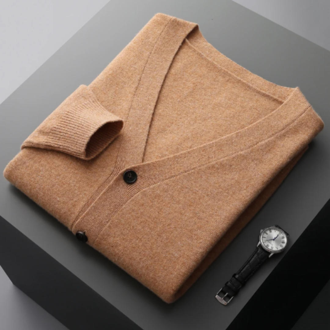 Men's V-Neck Cardigan