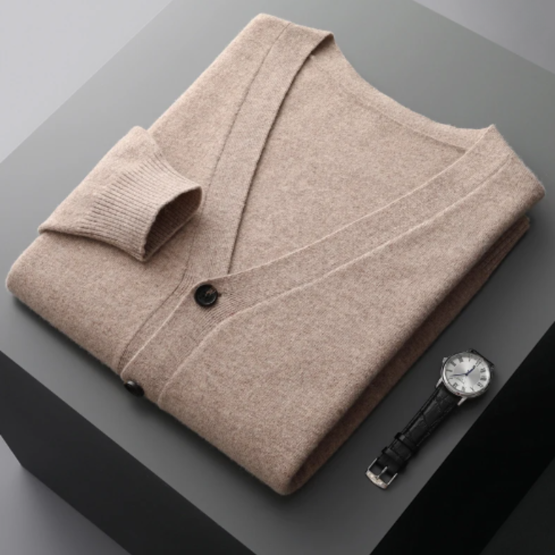 Men's V-Neck Cardigan