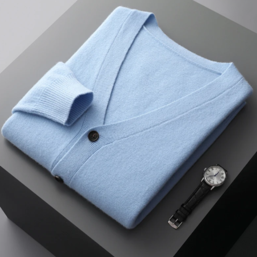 Men's V-Neck Cardigan