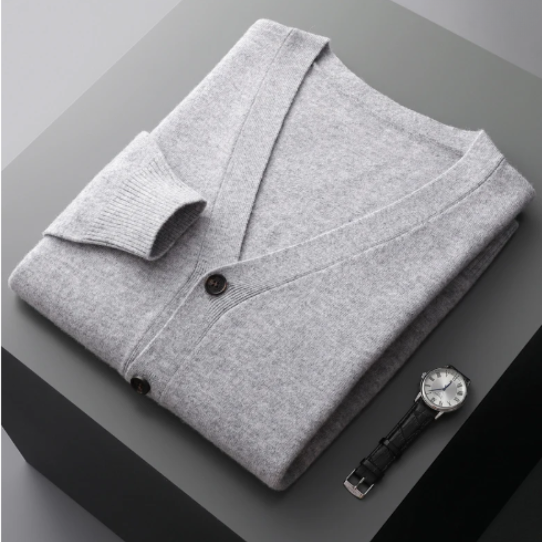Men's V-Neck Cardigan