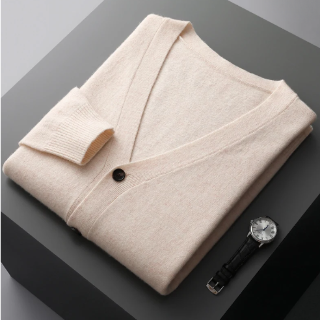 Men's V-Neck Cardigan