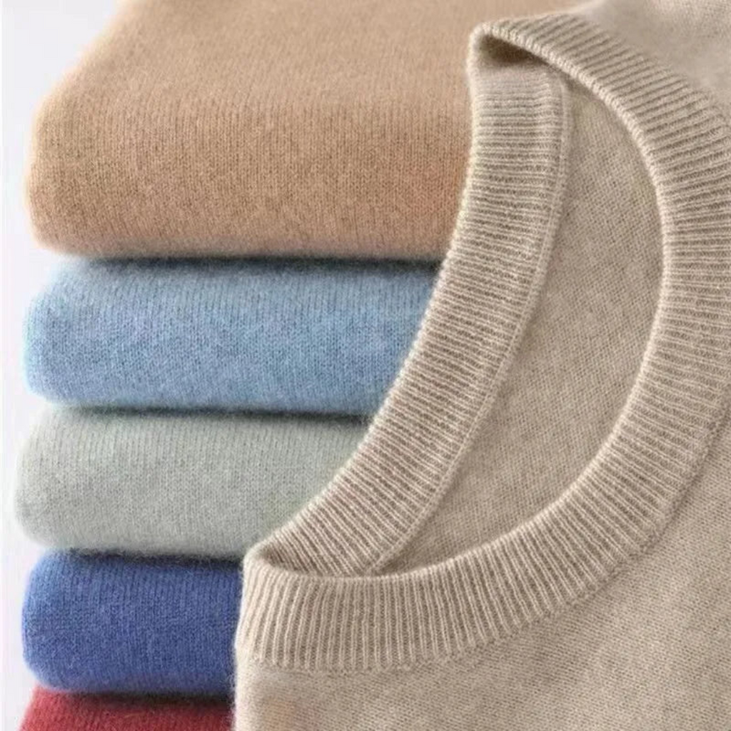 Men's Classic Knit Crew Neck Sweater