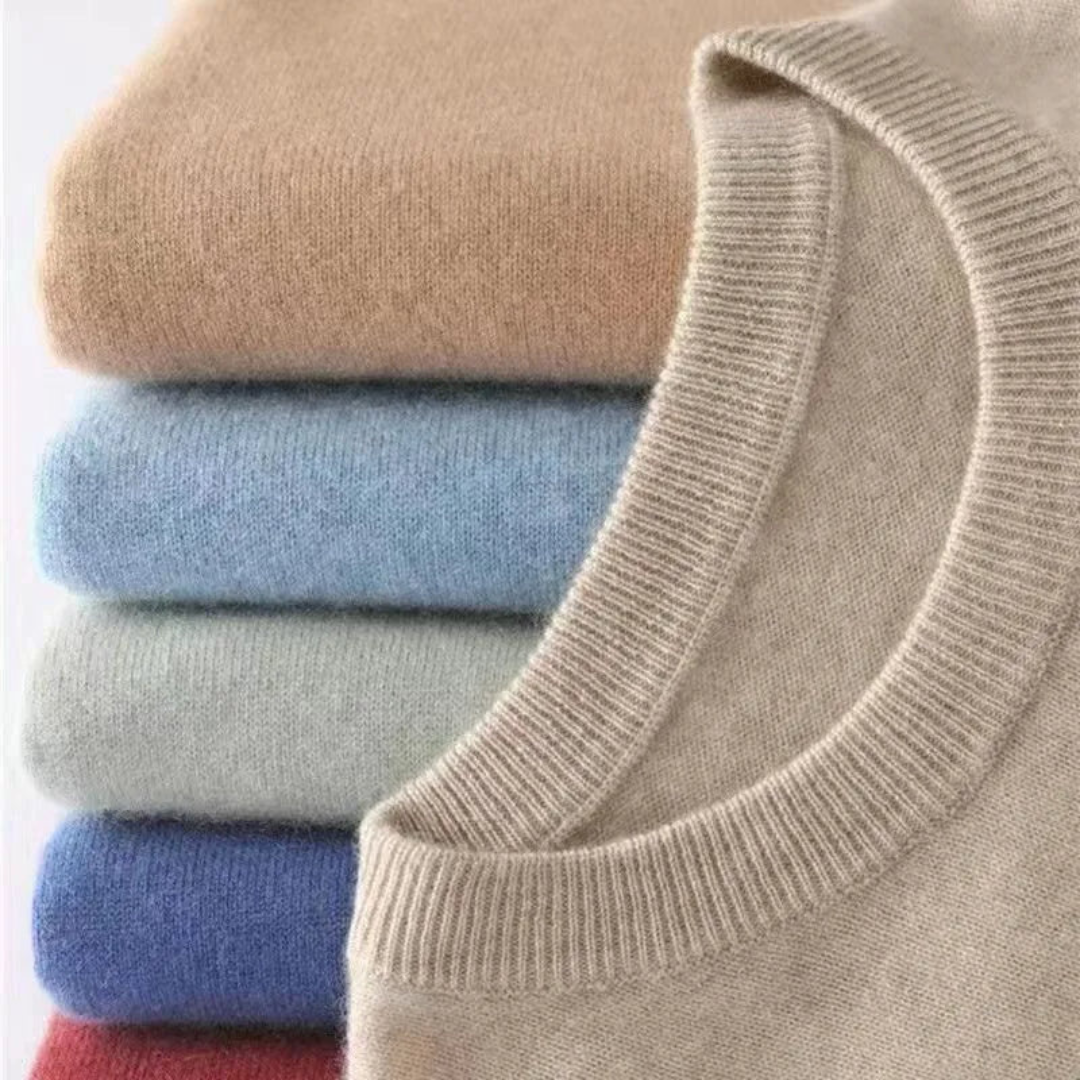 Men's Classic Knit Crew Neck Sweater