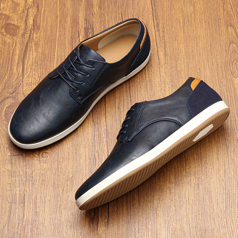 Men's Genuine Leather Sneakers