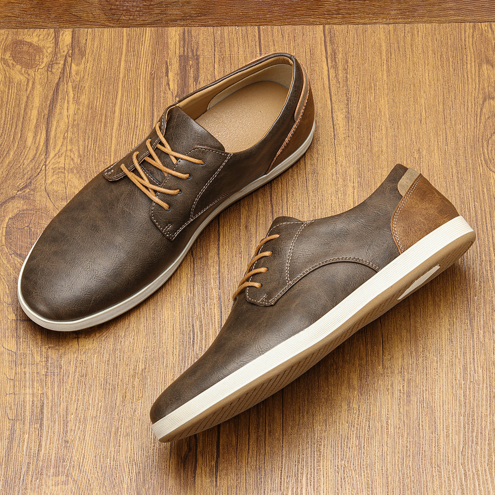 Men's Genuine Leather Sneakers