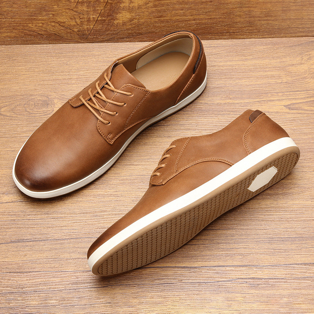 Men's Genuine Leather Sneakers