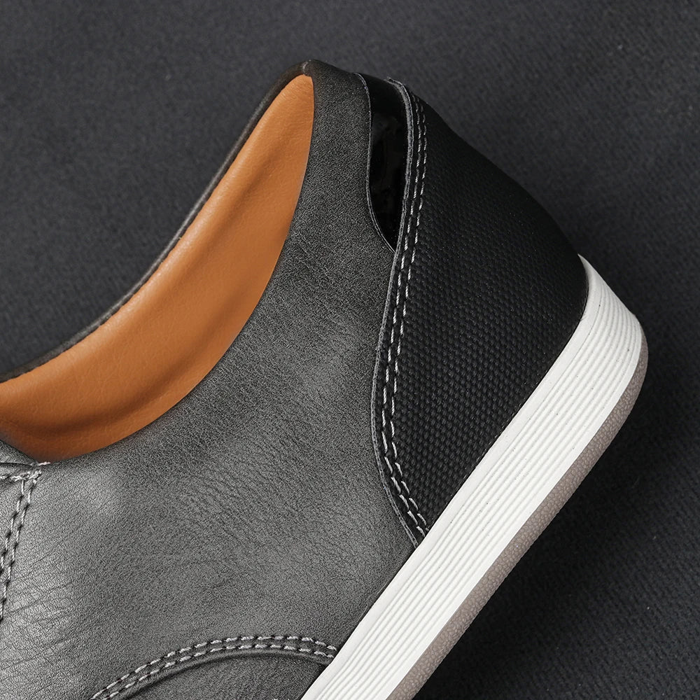 Men's Genuine Leather Sneakers
