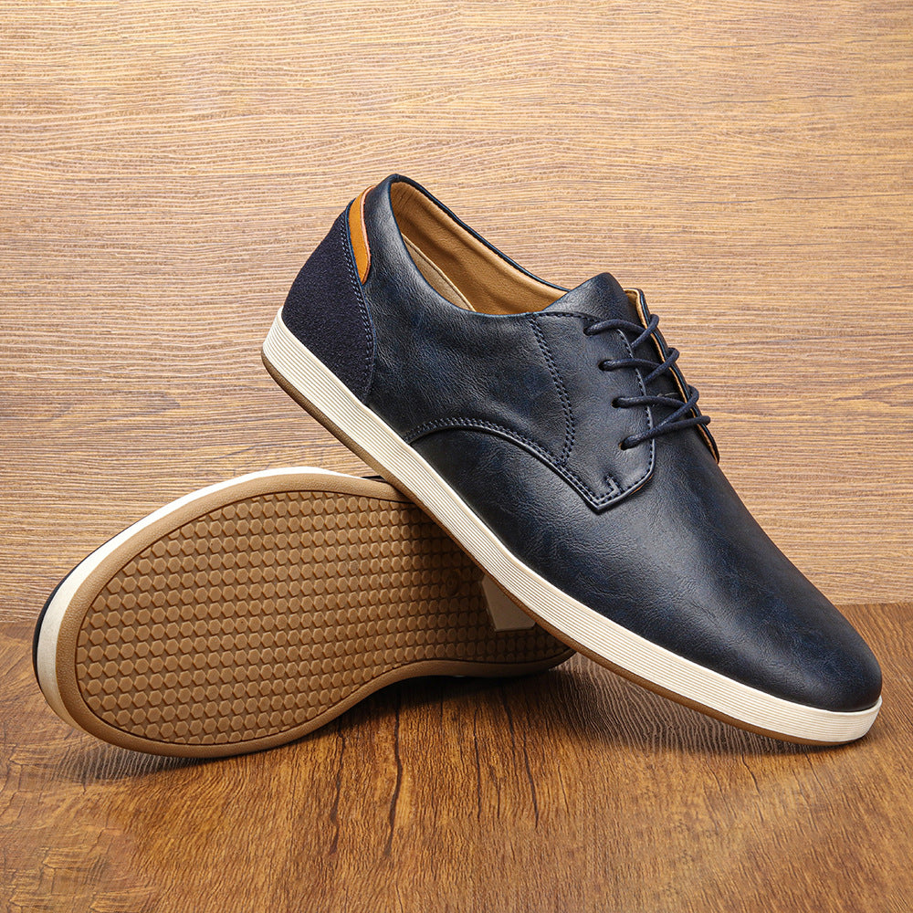 Men's Genuine Leather Sneakers