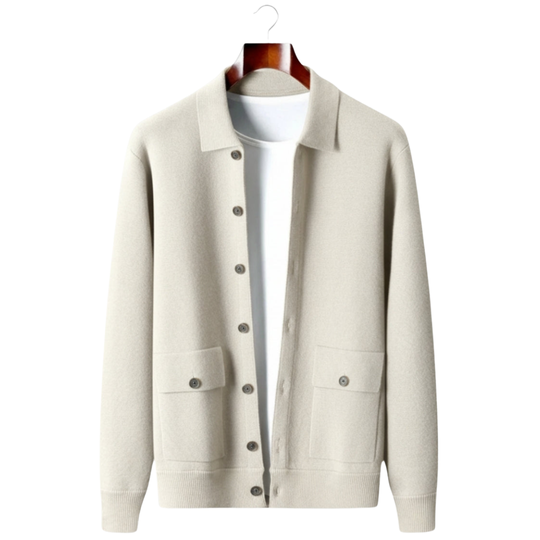 100% Cashmere Cardigan Jacket