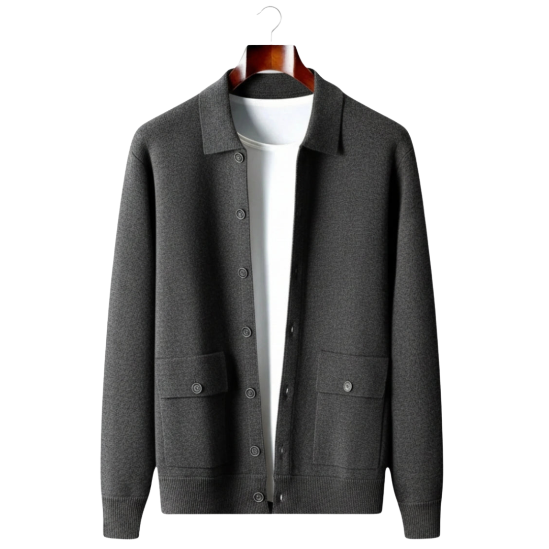 100% Cashmere Cardigan Jacket