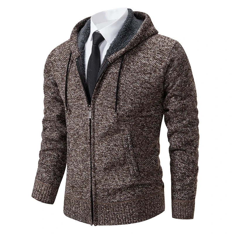 Fleece Zip-Up Cardigan
