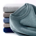Men's Fine Knit Crew Neck Sweater