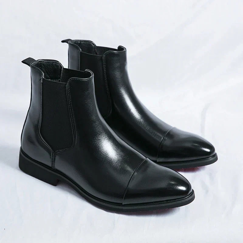 Men's Chelsea Pull-On Dress Boots