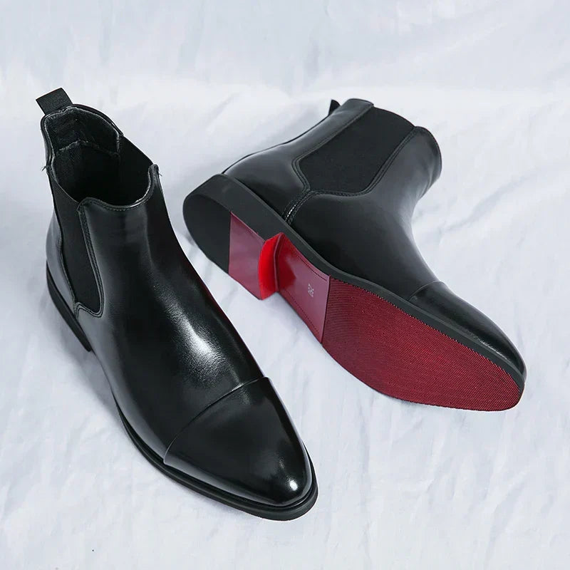 Men's Chelsea Pull-On Dress Boots