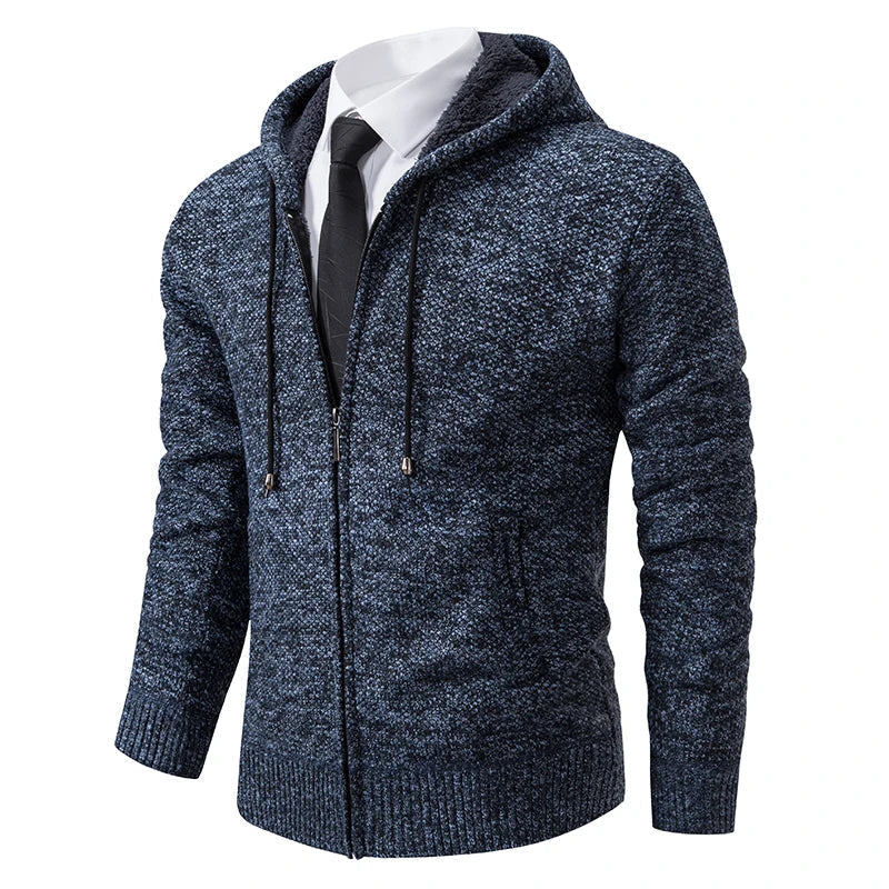 Fleece Zip-Up Cardigan