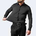 Men's Button-Down Long-Sleeved Shirt