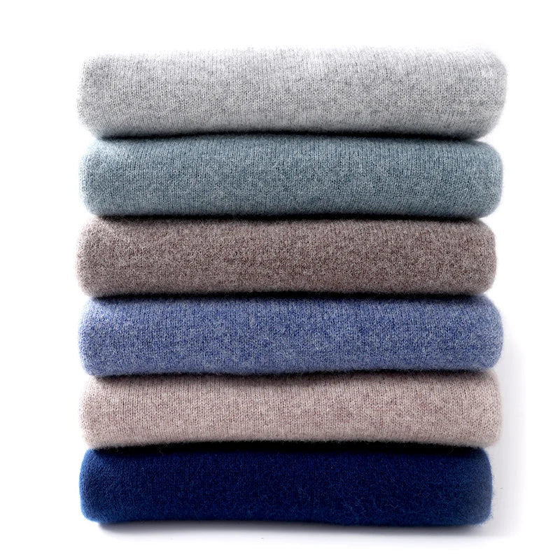 Men's Fine Knit Crew Neck Sweater