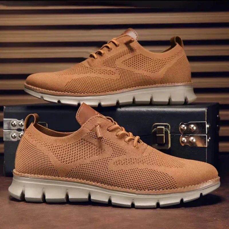 Men's Casual Trainers with Lace-Up Design