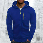 Men's Zip-Up Hooded Sweatshirt