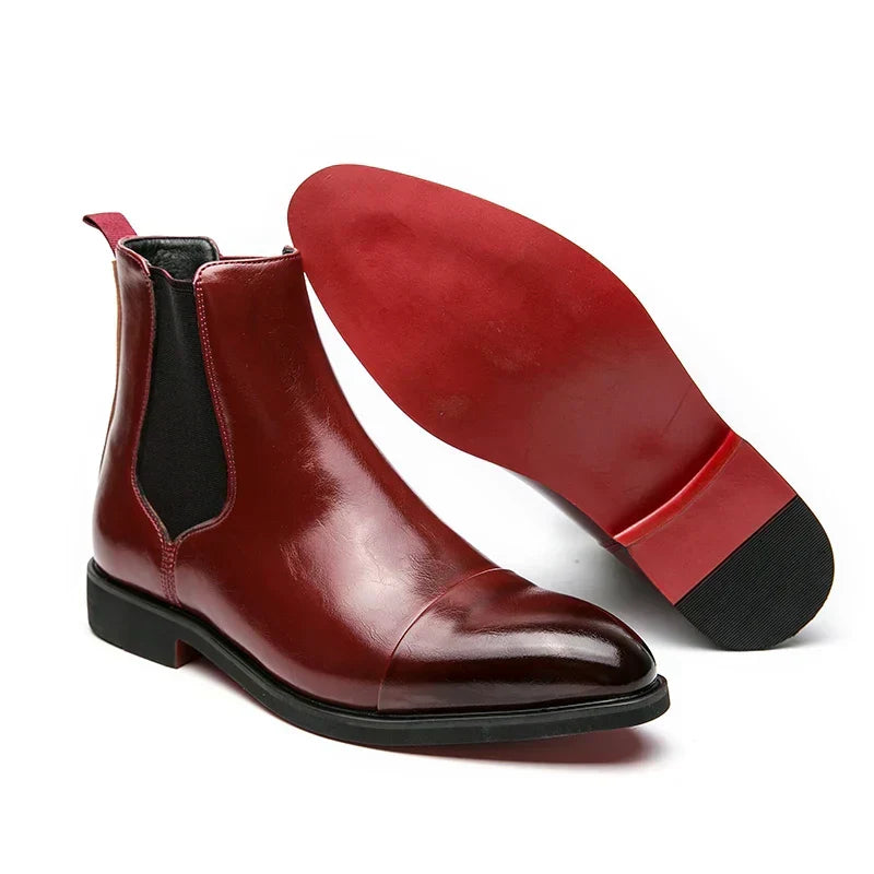 Men's Chelsea Pull-On Dress Boots