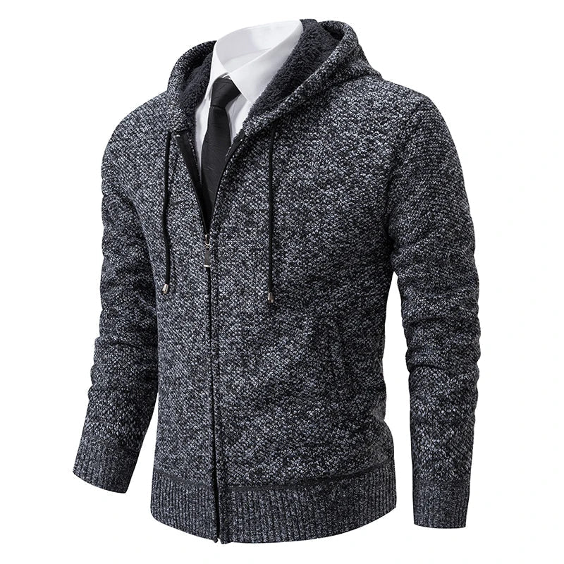 Fleece Zip-Up Cardigan