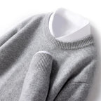 Men's Fine Knit Crew Neck Sweater
