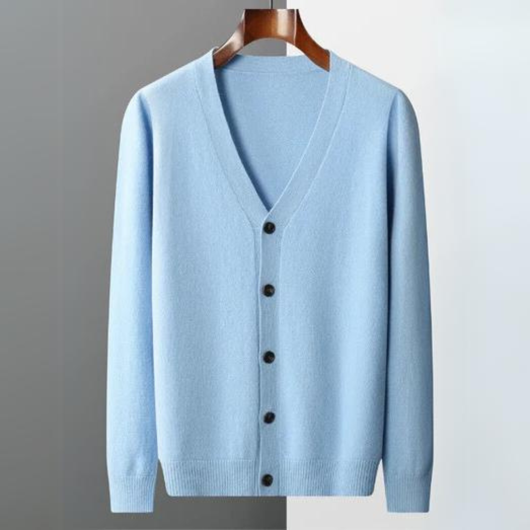 Men's V-Neck Cardigan
