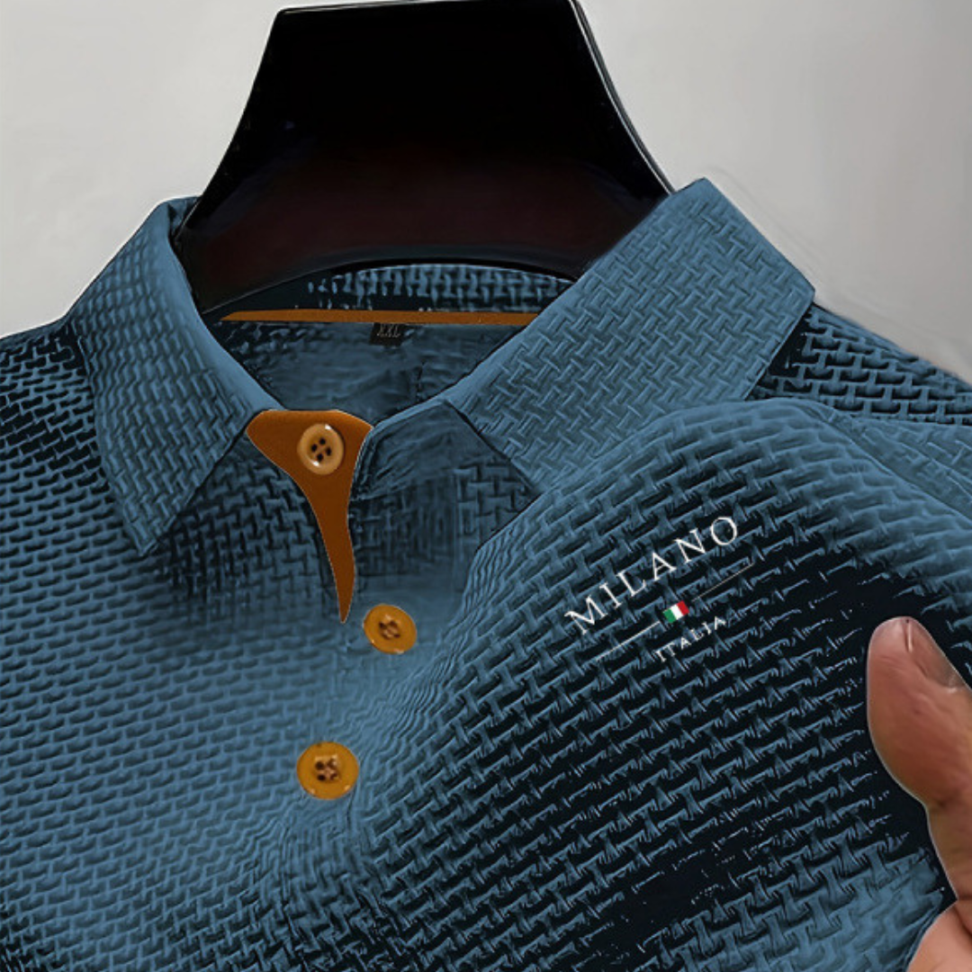 Textured Polo Shirt For Men