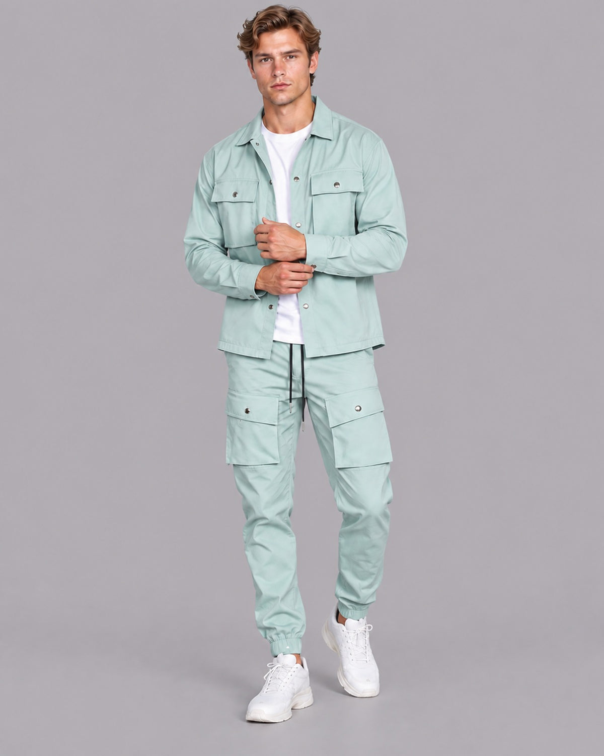 Men's Cargo Co-Ord Set | Two-Piece Outfit