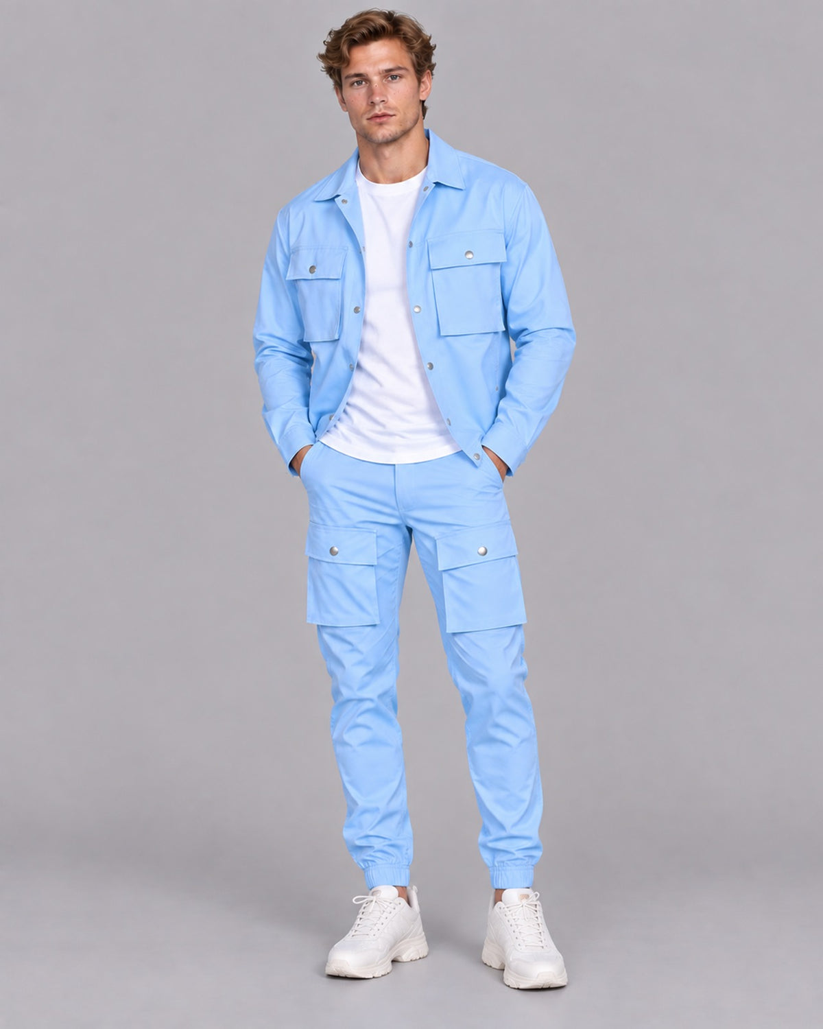 Men's Cargo Co-Ord Set | Two-Piece Outfit