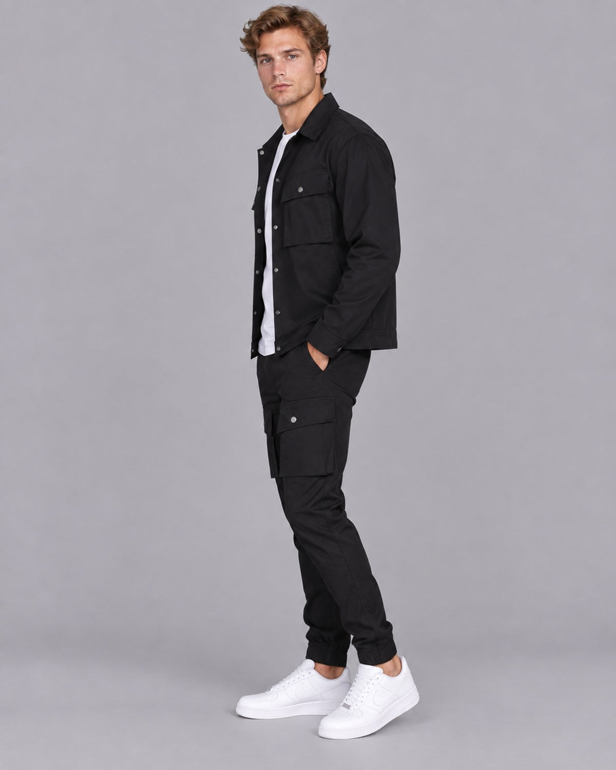 Men's Cargo Co-Ord Set | Two-Piece Outfit