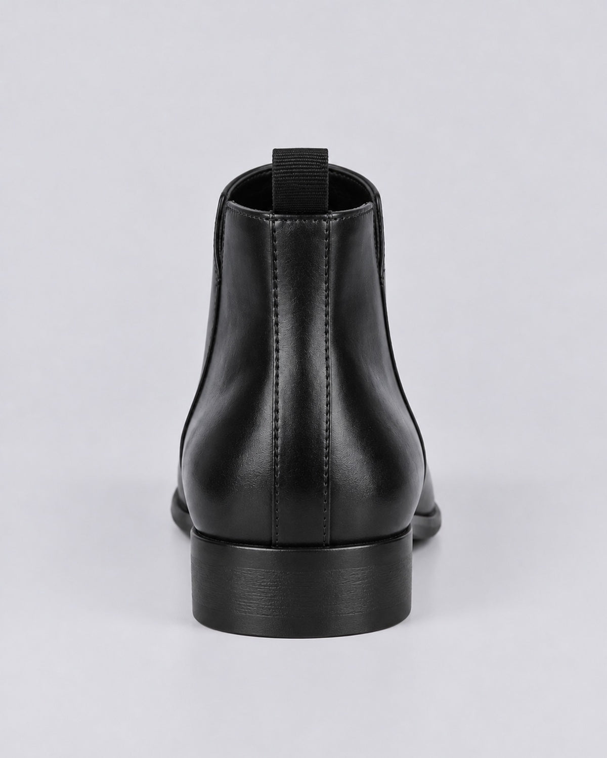 Men's Elegant Leather Chelsea Boots | Low Heel with Pointed Toe