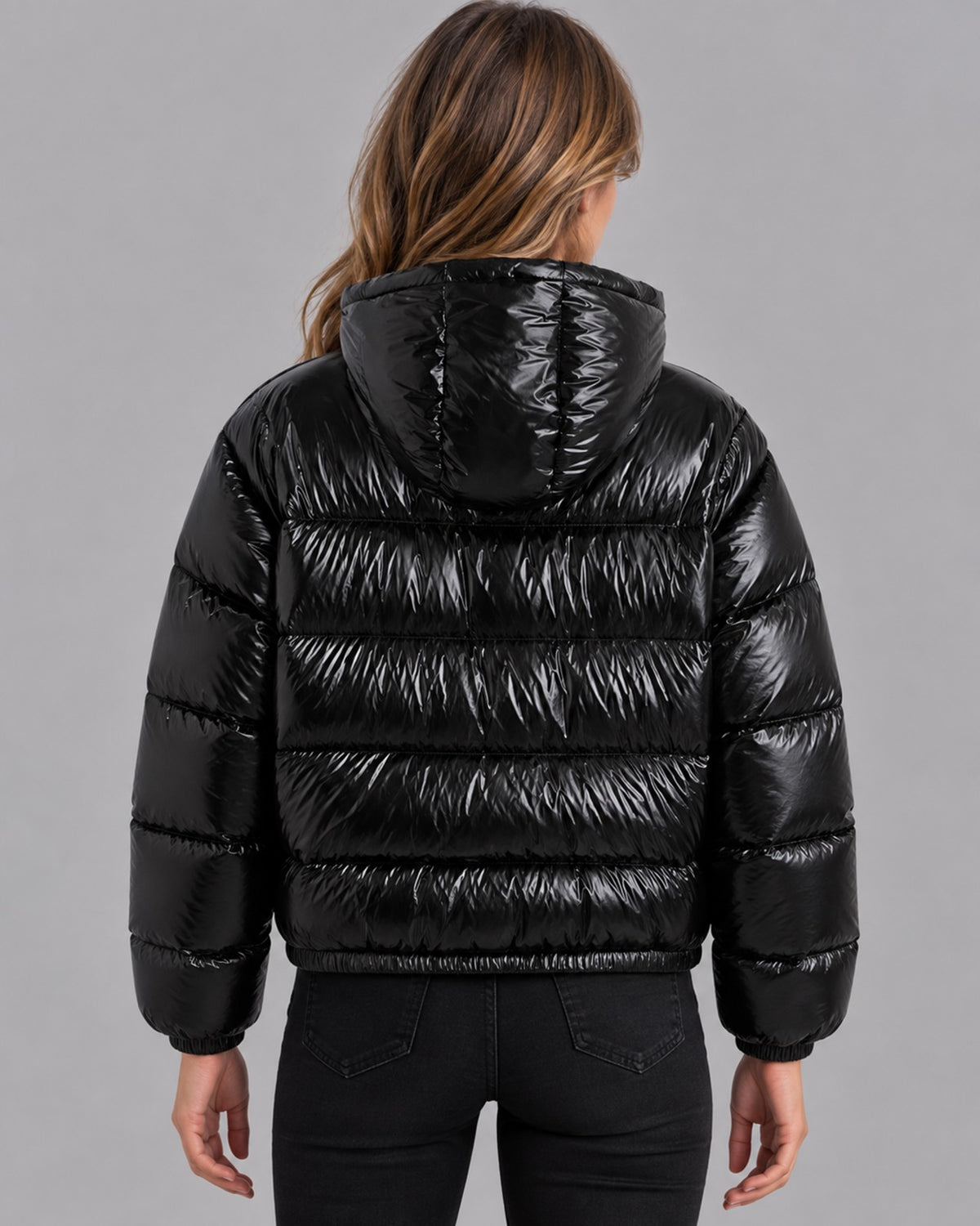 Unisex Hooded Quilted Puffer Jacket