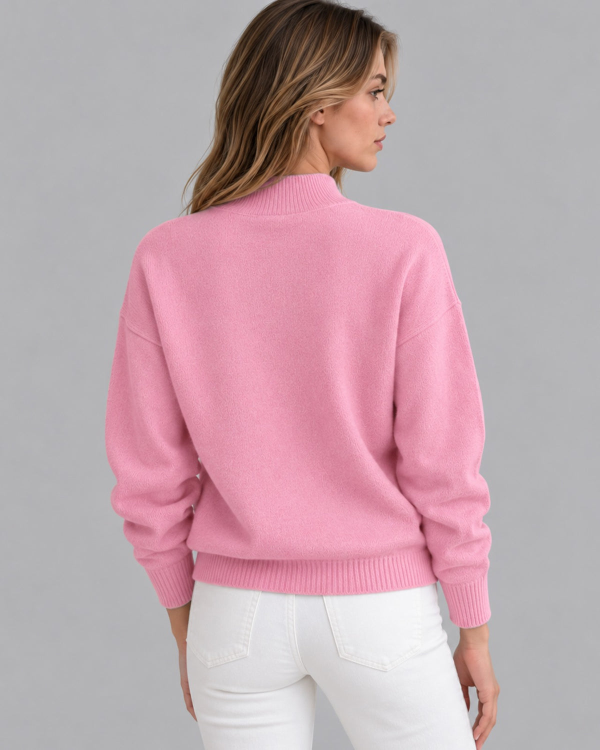 Women's Knitted Roll Neck Jumper | Classic Turtleneck