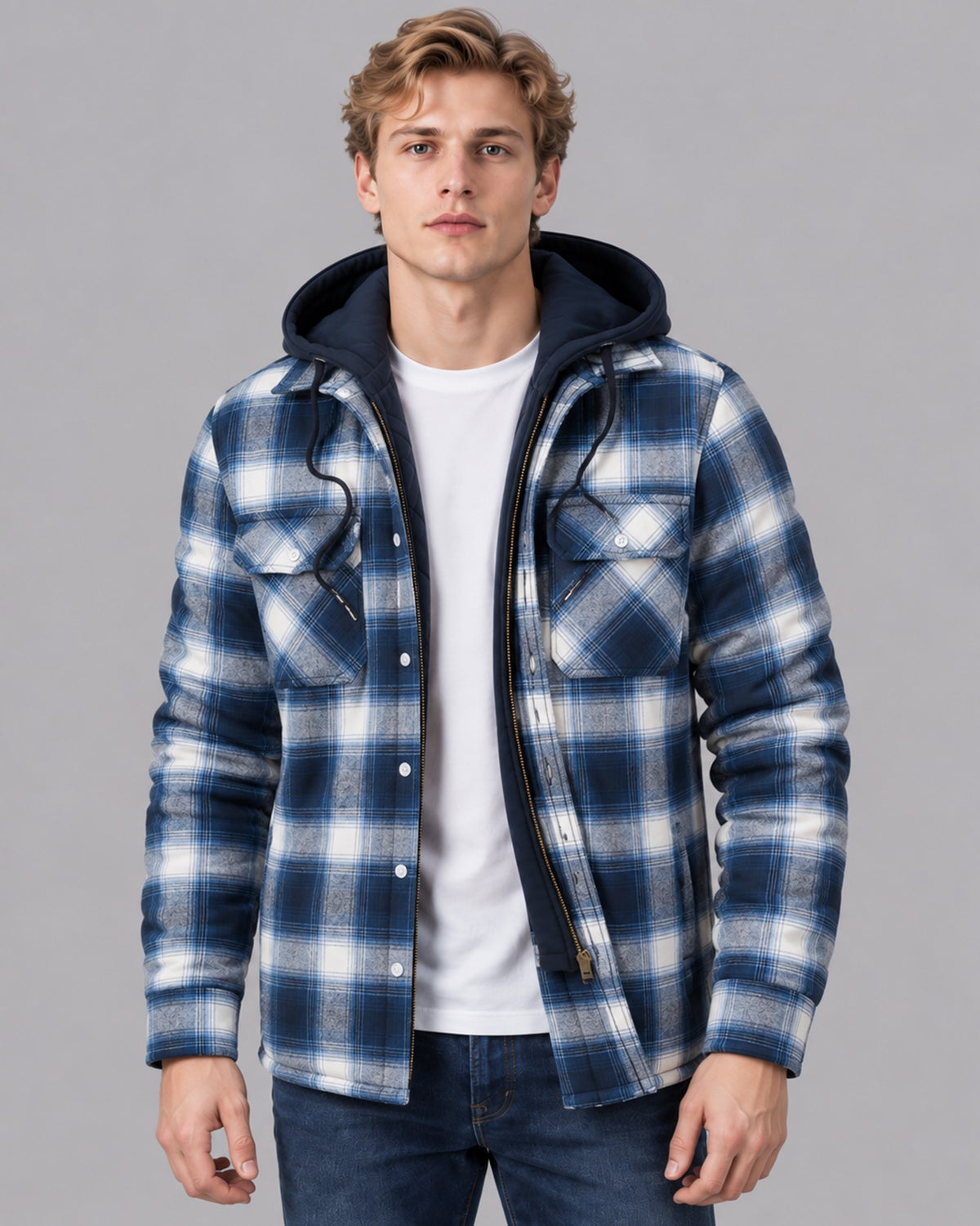 Men’s Check Flannel Jacket