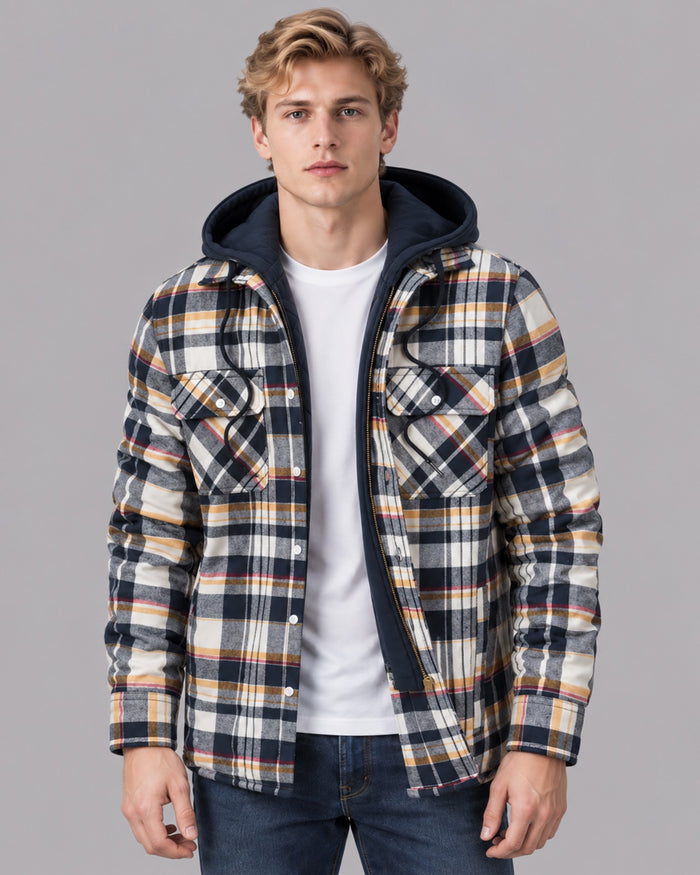 Men’s Check Flannel Jacket