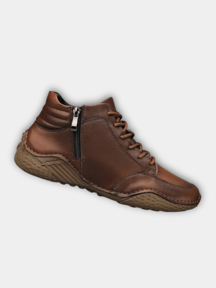 Mens Leather Ankle Boots