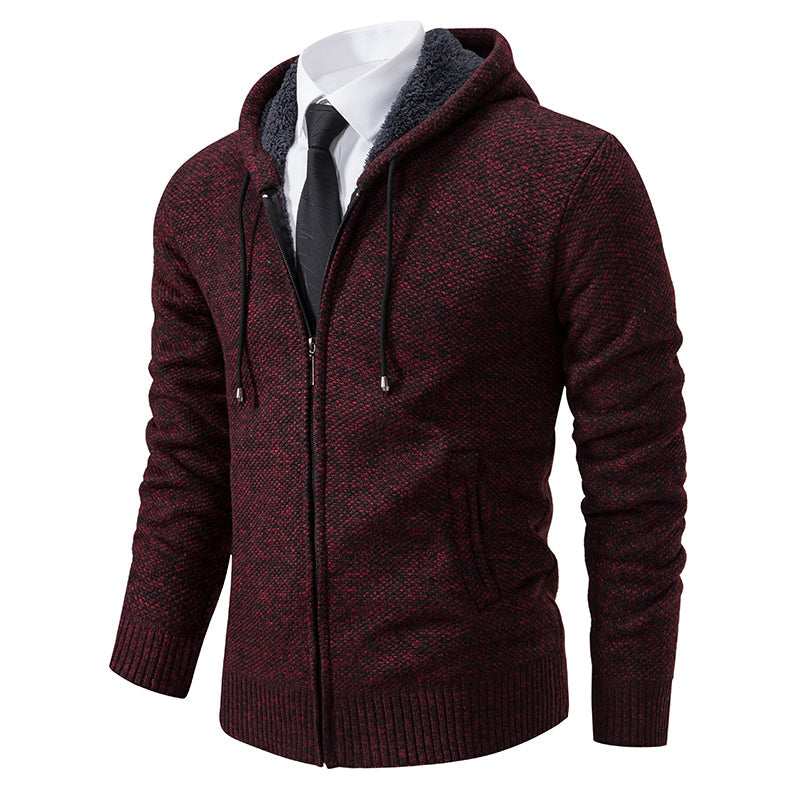 Full Zip Knit Cardigan