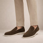 Men's Leather Slip-On Loafers