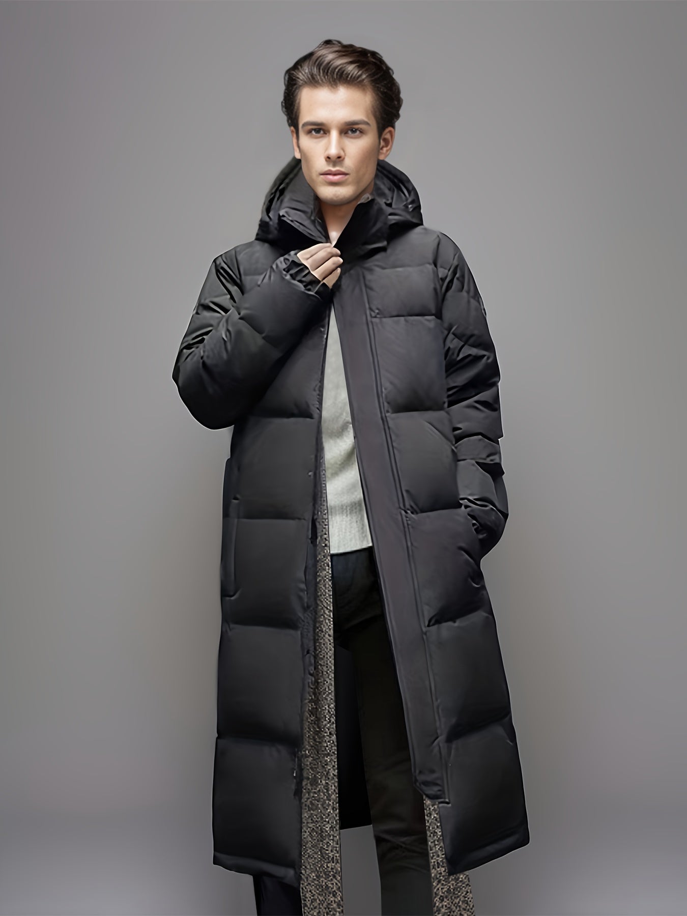 Quilted Hooded Puffer Coat