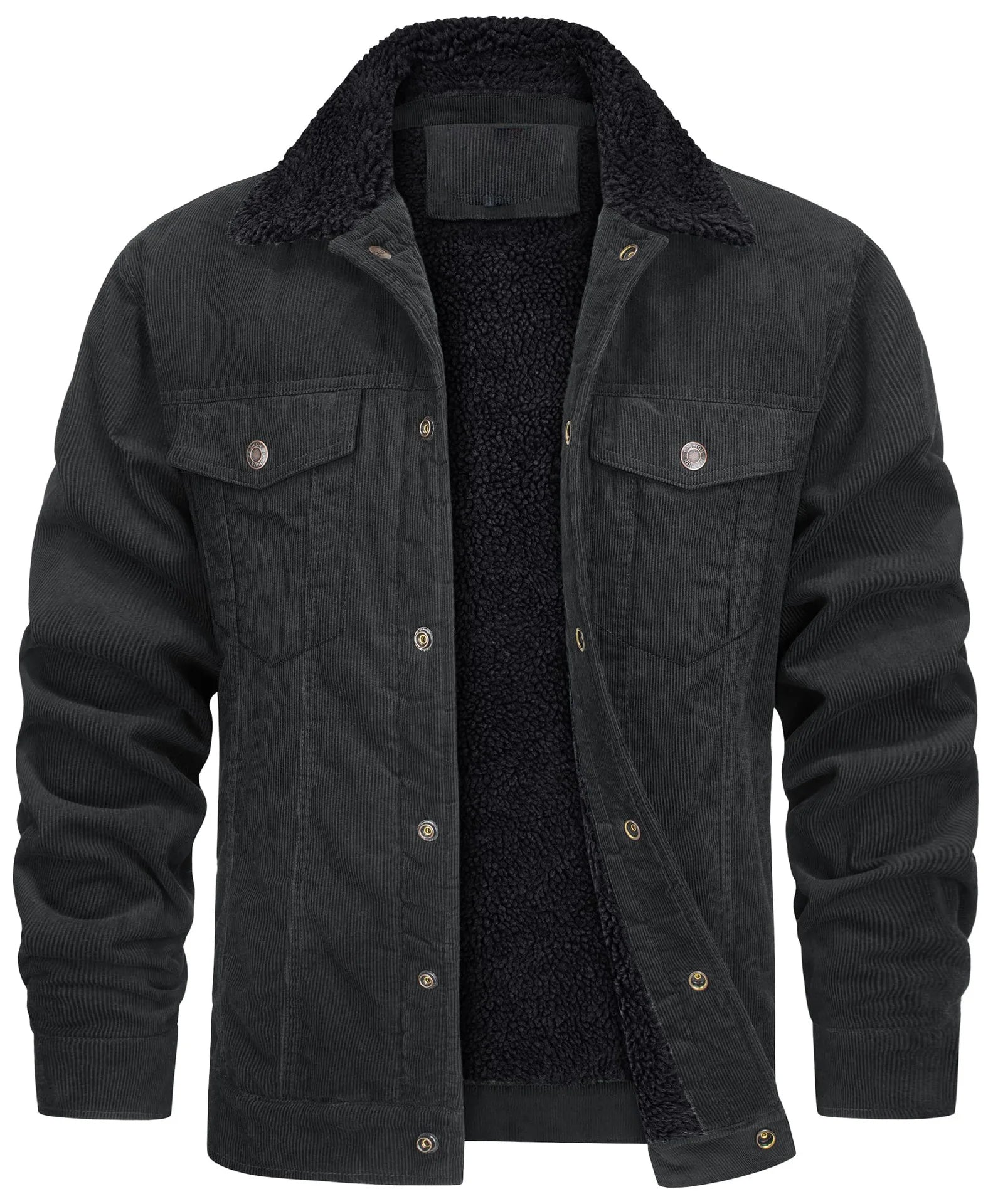 Sherpa Collar Corduroy Jacket