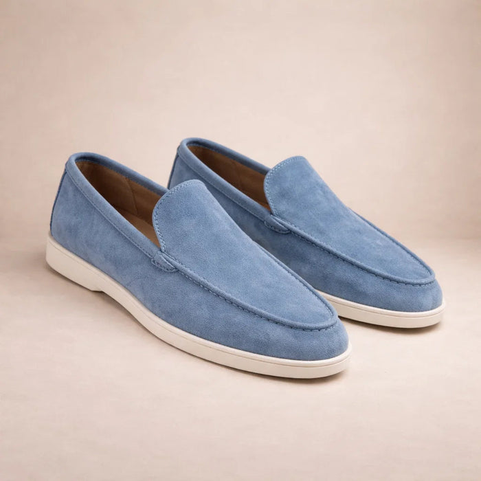 Men's Leather Slip-On Loafers