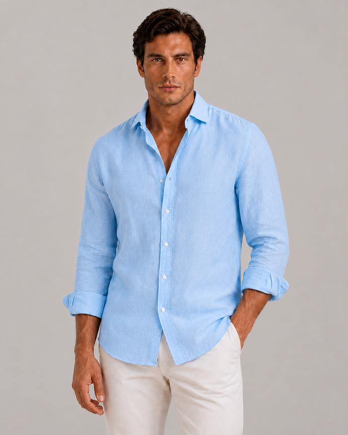 Men's Linen Casual Shirt