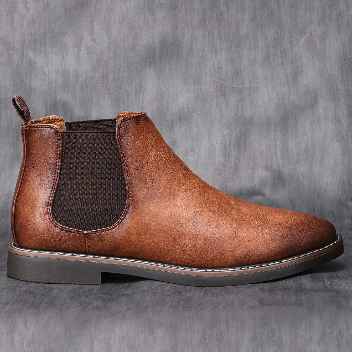 Comfortable Faux Leather Ankle Boots